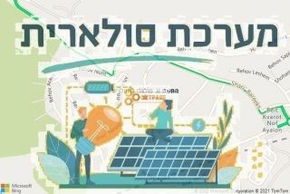 התקנת גג סולארי בשעלבים