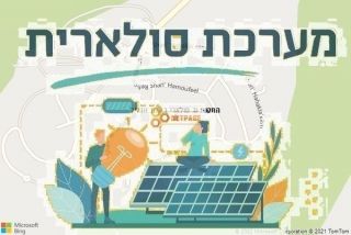 התקנת גג סולארי באלון הגליל