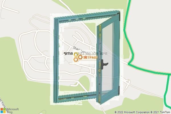 תיקון חלון ממד בקיבוץ הרדוף